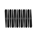 Clips Engros negru silicon 12 la set