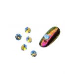 Cristale pentru unghii Multicolor Nr 3 Set 5 buc