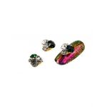 Cristale pentru unghii Multicolor Nr 70 Set 3 buc