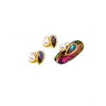 Cristale pentru unghii Multicolor Nr 86 Set 3 buc