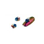 Cristale pentru unghii Multicolor Nr 92 Set 3 buc