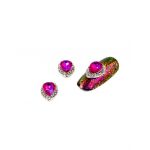 Cristale pentru unghii Pink Crystal Nr 102 Set 3 buc