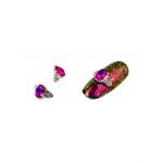Cristale pentru unghii Pink Crystal Nr 66 Set 3 buc