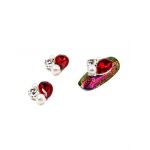 Cristale pentru unghii Red Crystal Nr 74 Set 3 buc