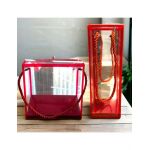 Set combi:Cutie transparenta engross cadou C01 14x13x7cm + cutie transparenta cadou C01 21x9x9cm