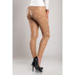 Leggings Cu CÄƒptuÈ™ealÄƒ È˜i Talie LatÄƒ, Culoare Camel