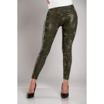 Leggings Cu CÄƒptuÈ™ealÄƒ È˜i Talie LatÄƒ, Verde MÄƒsliniu