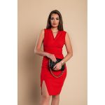 Rochie Mini Eleganta Teverina, Rosu