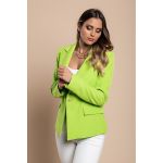 Blazer Cu Guler Clasic, Verde