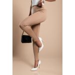 Leggings La ModÄƒ Cu Talie LatÄƒ, Bej