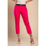 Pantaloni Eleganti Din Bumbac, Fucsia