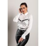 Set DouÄƒ Curele Ham De Corp Cu LanÈ›uri Metalice, Negre