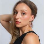 Cercei Eleganti Cu PicÄƒturÄƒ Cu Stras, Art1049, Multicolori