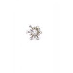 Cercel Mini Elegant, Culoare Argintie