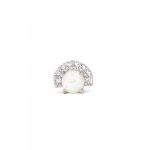 Cercel Mini Elegant, Culoare Argintie