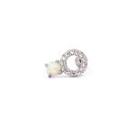 Cercel Mini Elegant, Culoare Argintie