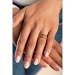 Inel Elegant, Art2110, Culoare Auriu.