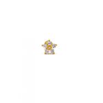 Cercei Mini Elegant, Culoare Aurie