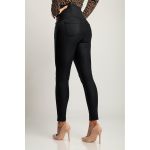 Leggings CÄƒptuÈ™iÈ›i Cu Talie ÃŽnaltÄƒ, Negru