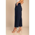 Pantaloni Eleganti Cu Picior Drept, Albastru