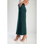Fusta Midi Eleganta, Verde Inchis