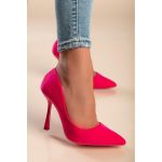 Pantofi Cu Toc ÃŽnalt, Fucsia