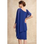 Rochie Midi ElegantÄƒ Cu Paiete, Albastra