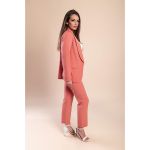 Set Elegant Blazer È˜i Pantaloni,  Somon