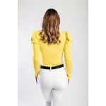 Top Tricotat Cu Maneci Lungi, Galben