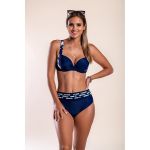 Costum De Baie Din Doua Piese Cu Sutien Captusit, Albastru Inchis