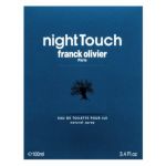 Franck Olivier Night Touch Eau de Toilette bărbați 100 ml