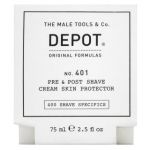 Depot cremă de protejare No. 401 Pre & Post Shave Cream Skin Protector 75 ml
