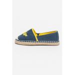 Espadrile din material textil cu logo brodat