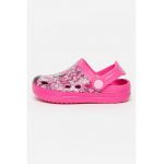 Saboti slingback cu model cu Minnie Mouse