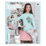 Pijama Copii Fetite Berfin 800 VERDE Engros