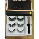 Set 3 Perechi de Gene Magnetice Engross, cu Eyeliner Magnetic, 3 marimi diferite, cod 01