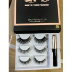 Set 3 Perechi de Gene Magnetice Engross, cu Eyeliner Magnetic, 3 marimi diferite, cod 02