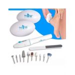 Set manichiura si pedichiura, ENGROS, Ped Egg, 18 piese