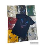 TRICOU BARBAT SMILE FACE PRINT ANGRO