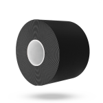 Bandă kinesiologică K Tape Black - GymBeam