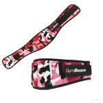 Centura de fitness pentru femei Pink Camo - GymBeam