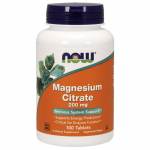 Citrat de magneziu 200 mg - NOW Foods