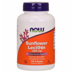 Lecitină din floarea soarelui 1200mg - NOW Foods