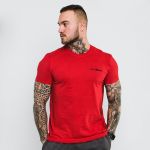 Tricou Basic Cherry Red - GymBeam