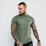 Tricou Basic Heather Military - GymBeam