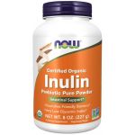 BIO Pudră de inulină prebiotică - NOW Foods