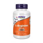 L-Arginină 500 mg - NOW Foods