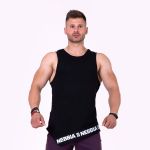 Maiou pentru bărbați Be Rebel! Black - Nebbia