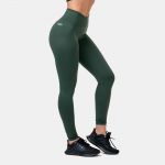 Colanți pentru femei Classic Hero High Waist Green - NEBBIA