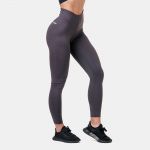 Colanți pentru femei Classic Hero High Waist Leggings Marron - NEBBIA